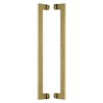 M Marcus Heritage Brass Back to Back Door Pull Handle Apollo Design 460mm length